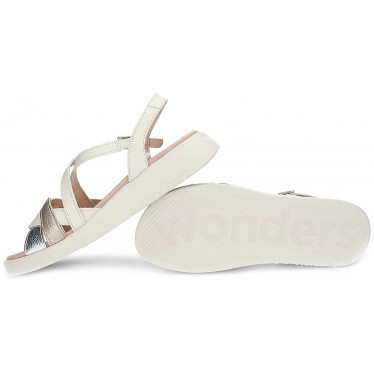 SANDALEN WUNDERT ALISON C6523 BLANCO_PLATA