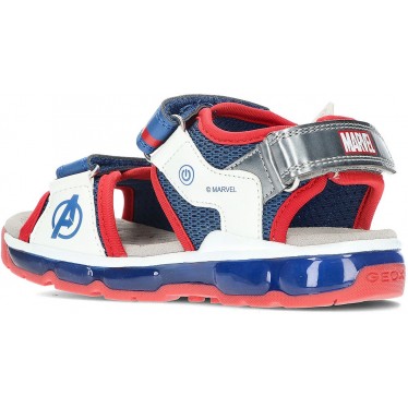 GEOX J450QA ANDROID CAPTAIN AMERICA SANDALEN AZUL