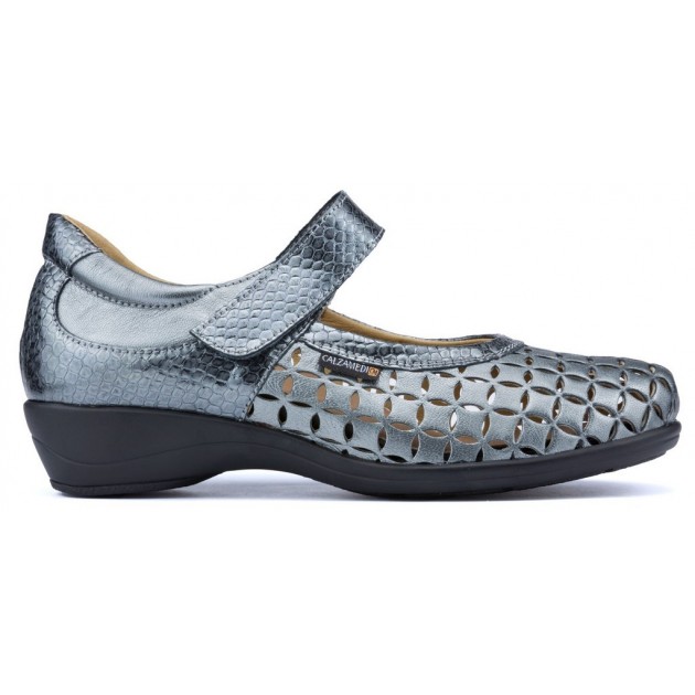 CALZAMEDI SQUARE WOMEN MANOLETINAS GRIS CALZAMEDI SQUARE WOMEN MANOLETINAS GRIS