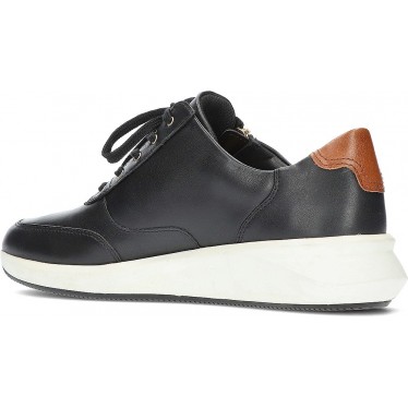 CLARKS UN RIO ZIP-SNEAKERS BLACK