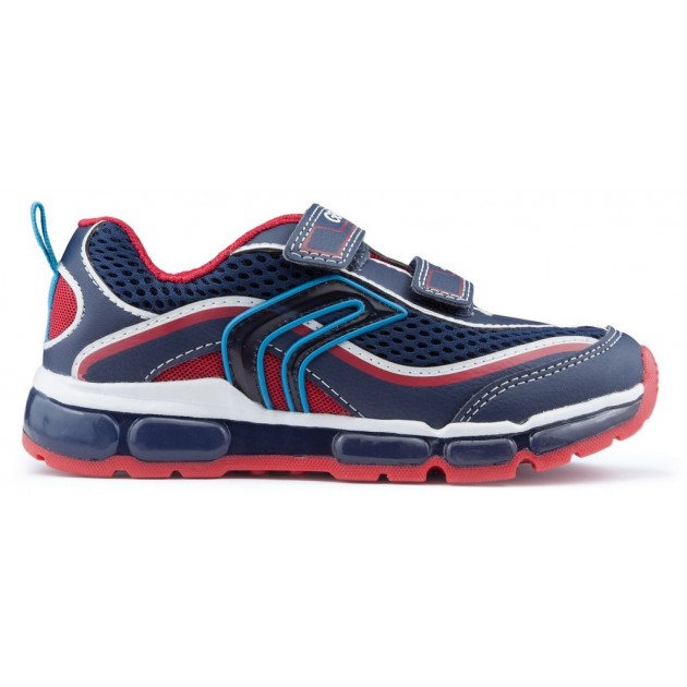 GEOX ANDROID zündet Kinderschuhe an NAVY_RED GEOX ANDROID zündet Kinderschuhe an NAVY_RED