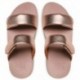 SANDALEN FITFLOP FV6 LULU VERSTELLBARE LEDER-SANDALEN ROSE_GOLD