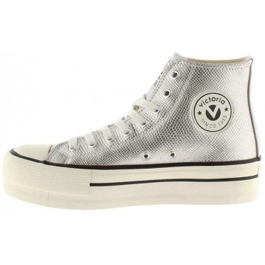 VICTORIA TRIBE DOPPELSTIEFEL 1061109 METALLIC PLATA