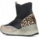 BOTIN CETTI C-1334 WILDLEDERSTRICK MIT TIERDRUCK BLACK
