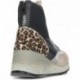 BOTIN CETTI C-1334 WILDLEDERSTRICK MIT TIERDRUCK BLACK
