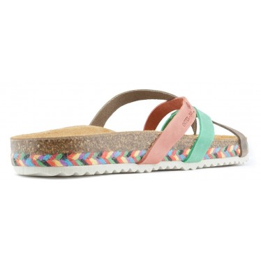 FARBMIX INTERBING SANDALS PARDO_VERDE