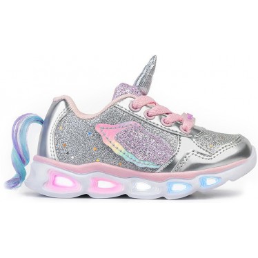 EINHORN-SNEAKERS MIT LICHT 29405 PLATA