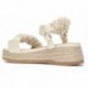 MTNG ELASTISCHE SANDALEN 50510 CREAM