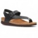 SANDALEN INTERBIOS CHICAGO 7162-C NEGRO