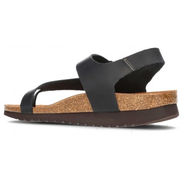 SANDALEN INTERBIOS CHICAGO 7162-C NEGRO