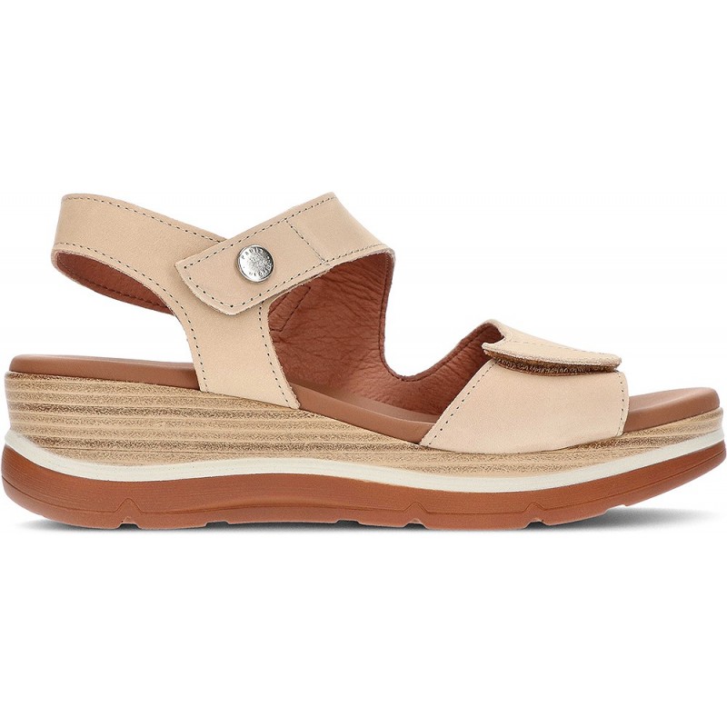 PAULA URBAN SANDALEN 2-324 NABUK CAPUCCINO