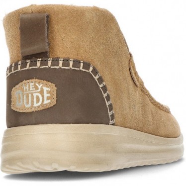 DUDE DENNY WILDLEDERSTIEFEL CHESTNUT