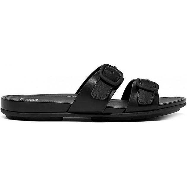 FITFLOP GRACIE FV1 SANDALEN MIT SCHNALLE BLACK FITFLOP GRACIE FV1 SANDALEN MIT SCHNALLE BLACK