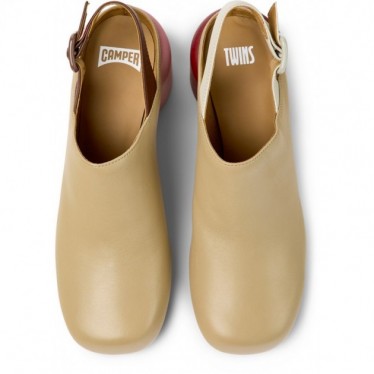 CAMPER CLOGS TWINS SCHUHE NIK0 K201570 BEIGE_003