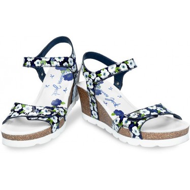 PANAMA JACK JULIA GARDEN SANDALEN FLORAL_NAVY_B2