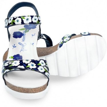 PANAMA JACK JULIA GARDEN SANDALEN FLORAL_NAVY_B2