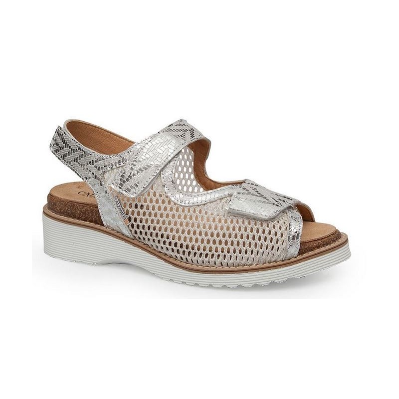 CALZAMEDI ATENEA SANDAL PLATINO