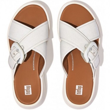 SANDALEN FITFLOP MODE BUCK CANVAS FLATF FY8 SEAFOAM_BLUE