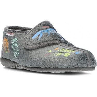 VULLADI 4241 DINO-SCHUHE GRIS