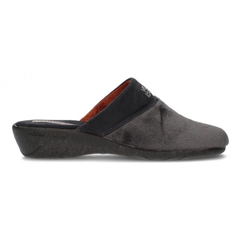 HAUS SLIPPERS VULLADI ALASKA WEDGE 2020 GRIS