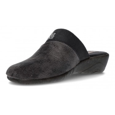 HAUS SLIPPERS VULLADI ALASKA WEDGE 2020 GRIS