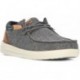 DUDE WALLY GRIP WOLLLOAFERS CHARCOAL