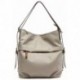 ABBACINO RECYCELTE RUCKSACKTASCHE 80577 TAUPE