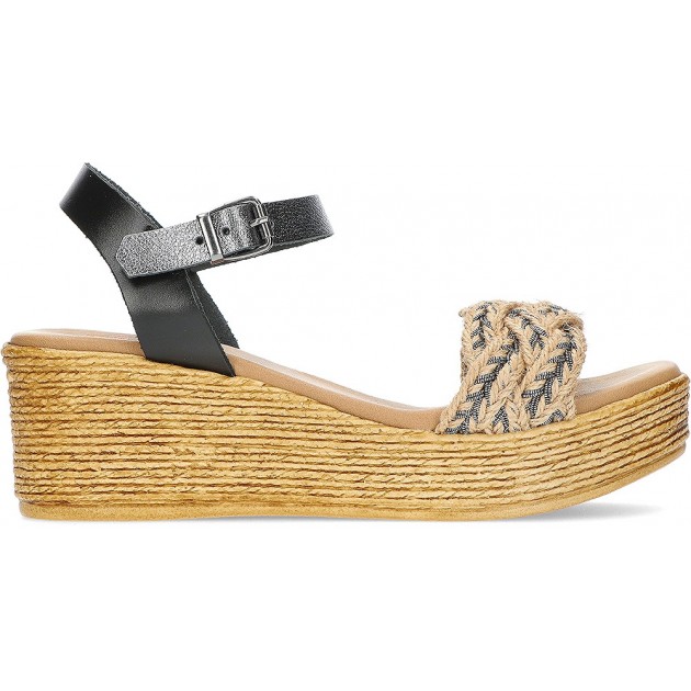 PORTRONET SANDALEN 2959 TAUPE_NEGRO PORTRONET SANDALEN 2959 TAUPE_NEGRO