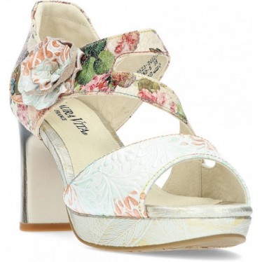 SCHUHE MIT ABSATZ LAURA VITA HICAO0523 FLORAL_BEIGE