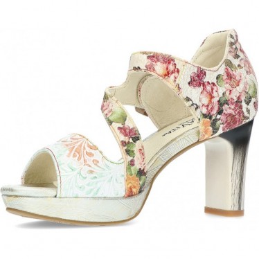 SCHUHE MIT ABSATZ LAURA VITA HICAO0523 FLORAL_BEIGE