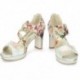 SCHUHE MIT ABSATZ LAURA VITA HICAO0523 FLORAL_BEIGE