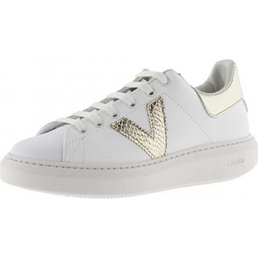 VICTORIA SNEAKERS 1263106 SCHLANGENLOGO PLATINO