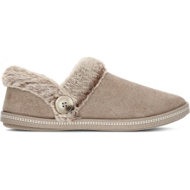 SKECHERS COSY CAMPFIRE FRESH TOAST SLIPPER 167219 DARK_TAUPE