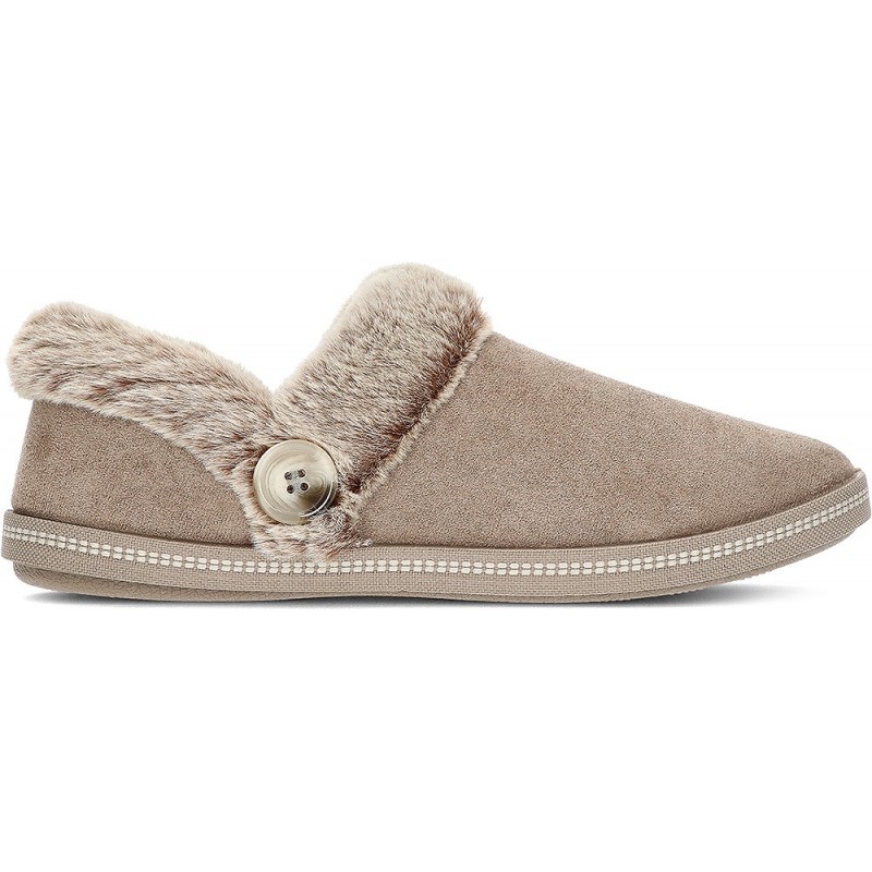 SKECHERS COSY CAMPFIRE FRESH TOAST SLIPPER 167219 DARK_TAUPE