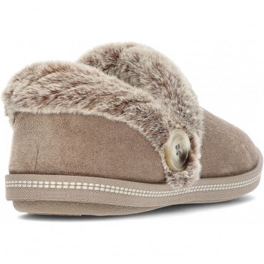 SKECHERS COSY CAMPFIRE FRESH TOAST SLIPPER 167219 DARK_TAUPE