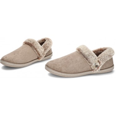 SKECHERS COSY CAMPFIRE FRESH TOAST SLIPPER 167219 DARK_TAUPE
