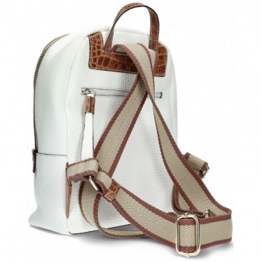 ROBERT PIETRI 6336 LEDERRUCKSACK BLANCO