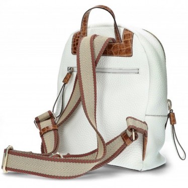 ROBERT PIETRI 6336 LEDERRUCKSACK BLANCO