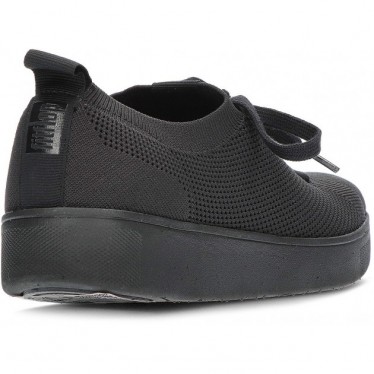 FITFLOP RALLY MULTI-STRICK-SNEAKERS BLACK