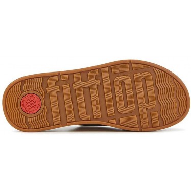 SANDALEN FITFLOP F-MODE METAL LTH FT8 PLATINO