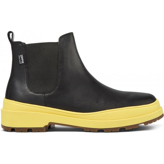CAMPER BRUTUS TREK STIEFEL K300484 MICHELIN BLACK_YELLOW_001 CAMPER BRUTUS TREK STIEFEL K300484 MICHELIN BLACK_YELLOW_001