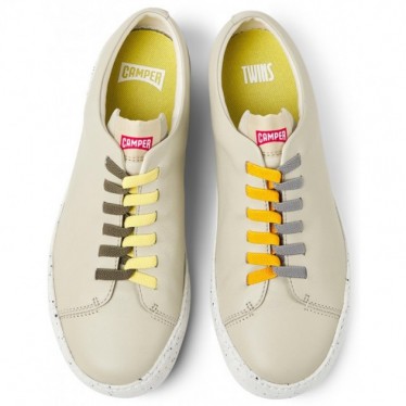 CAMPER TWINS K100855 SNEAKERS CREAM