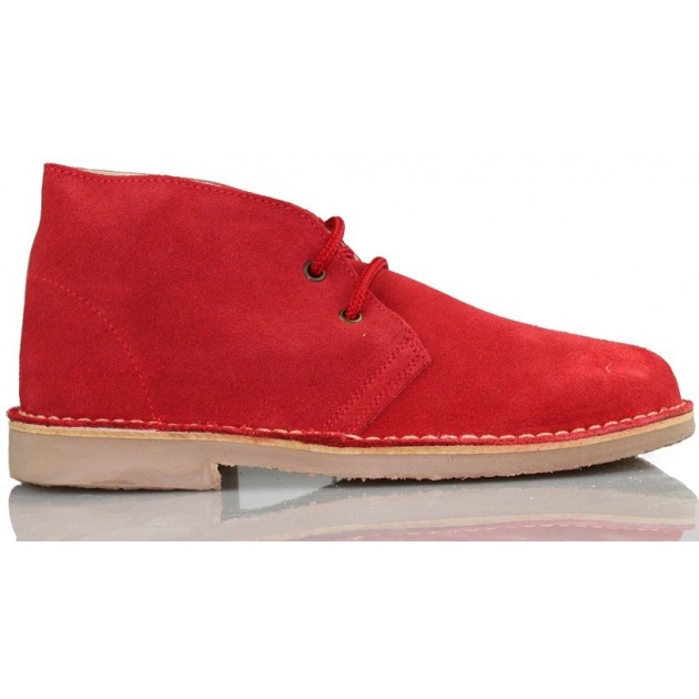 Arancha pisacacas safari unisex Lederstiefel ROJO Arancha pisacacas safari unisex Lederstiefel ROJO