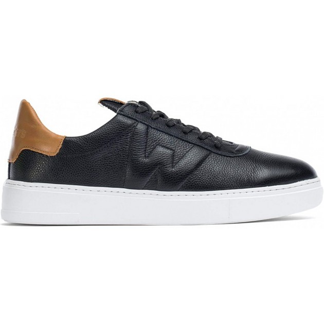 WONDERS GEPRÄGTE LEDERSNEAKERS CB-3920 NEGRO WONDERS GEPRÄGTE LEDERSNEAKERS CB-3920 NEGRO