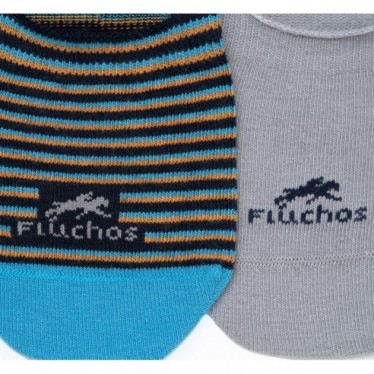 FLIEßENDE SOCKEN CA0002 GREY_BLUE