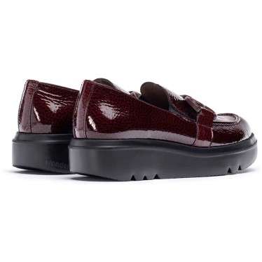 WONDERS CARIBOU LOAFERS A-2821 BURDEOS