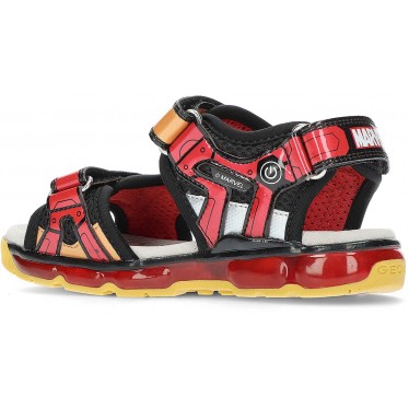 IRONMAN SANDALEN GEOX J350QB RED