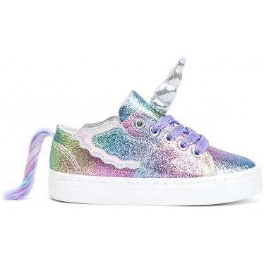 SNEAKER GLITZER-EINHORN CONGUITO 30212 MULTICOLOR