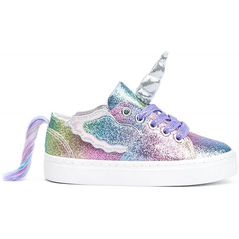 SNEAKER GLITZER-EINHORN CONGUITO 30212 MULTICOLOR