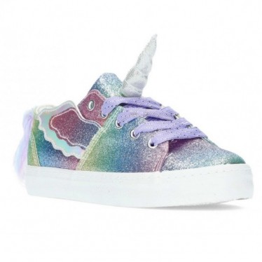 SNEAKER GLITZER-EINHORN CONGUITO 30212 MULTICOLOR